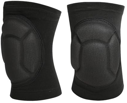 ZcrPrn Knee Pads Dance, Knee Pads Gardening, kneepads for Women and Men, Anti Slip Collision Avoidance Knee Sleeve for Work, House Cleaning, Construction, Flooring, Garden, Dancing (L Size)