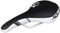 XLC Fahrradsattel MTB ATB Sport SA-S07 Sattel, Schwarz, Weiß, One Size
