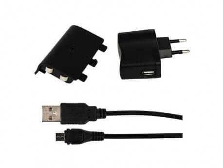 Under Control Cable Charge Manette USB + Adaptateur Secteur + Batterie Xbox One