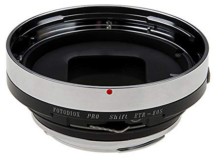 Fotodiox Pro Shift Lens Adapter Compatible with Bronica ETR Lenses on Canon EOS EF/EF-S Cameras