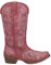 ROPER Riley, Stivali Western Donna, Rosso, 41 EU