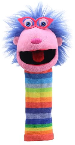 The Puppet Company Socken Gloria Strick Handpuppe