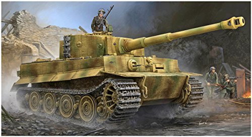 Trumpeter TRU09540 9540 12785 Pz.Kpfw.Vi AUSF. E, Sd.Kfz181, Tiger 1 mit Zimmerit Plastikmodellbausatz, Modelleisenbahnzubehör, Hobby, Modellbau, Mehrfarbig
