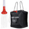ALIXIN-CP075-40L/10gallon Chauffage extérieur Camping Douche de bain,douche solaire d'extérieur Sac pour la randonnée et le camping,température de l'eau chaude 45 °C(avec buse de on/off)