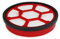 MisterVac compatible avec filtre à air extrait (cadre en plastique) filtre fin filtre de remplacement filtre de remplacement Dirt Devil DD2224-1 Rebel24 HFC