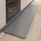 Color G Küchenläufer 44x150CM, küchenteppich waschbar rutschfest, Teppich küche mit Ölfest und Wasserdicht PVC, Gummirücken Küchenmatte für Esszimmer, Küche, läufer Flur(Grau)