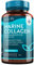 Marine Collagen 1000mg - 60 Capsules of Superior Type 1 Hydrolysed Collagen - Enhanced with Hyaluronic Acid, Vitamin C, Vitamin E, Vitamin B2, Zinc, Copper and Iodine - Made in The UK by Nutravita