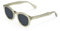 XLAB 8004 Lunettes de soleil, 48mm, Vert transparent/Fumé, Unisex