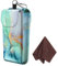 FINTIE Double Glasses Custodia con Gancio Moschettone, Portatile Custodia Protettiva in Similpelle Case AntiGraffio per Occhiali da Sole, Emerald Marble