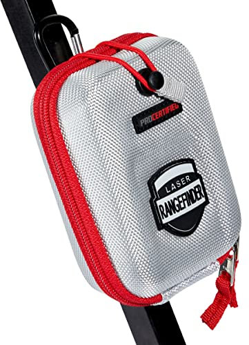 JAWEGOLF Golf Entfernungsmesser Hartschalentasche,Hartschalenkoffer,Bauchtasche,Hüfttasche,Tasche,Kupplung,Aufbewahrungsbox,Aufbewahrungstasche