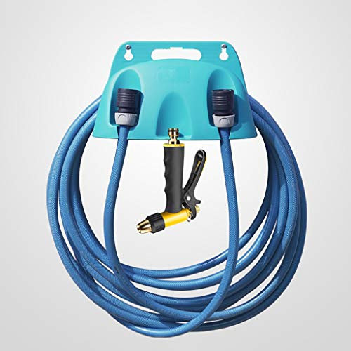 Samnuerly Gartenschlauchaufroller An der Wand montierter Wasserrohraufroller Lagerregal Kann 4 in Ladung von 30M aufnehmen
