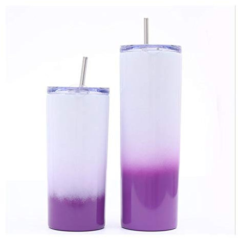 ZXMJYHK Bouteille d'eau en acier classique Tumbler isolation sous vide de bière tasses Tasse Voyage avec couvercle 20 oz maigre vin Tumbler inoxydable (Color : 20oz)