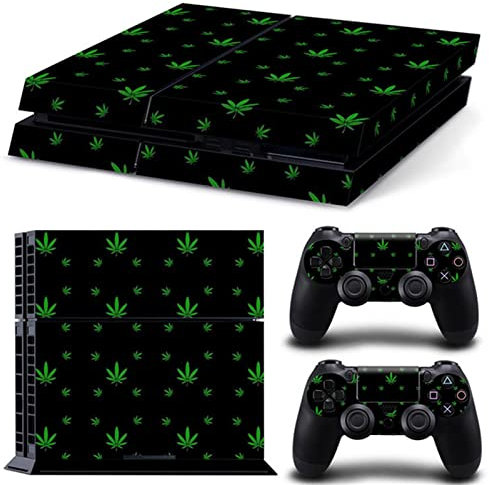 FXCON Anime para PS4 Skin Consola Controladores Pegatinas Vinilo para PS4 Decal Wrap Cover Skin Completo Durable Resistente Arañazos 22394 Libre Burbujas
