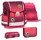 Belmil 403-13 Schulranzen Set 4 - teilig mit Patch Set (403-13/AG/PC/S) (Mahogany)