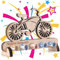 Geldgeschenke Geburtstag, Originelle Geburtstag Geldgeschenk Holz, Kreative Geldgeschenk Holz, Geburtstag Mann Frau, Kreatives Geldgeschenke zum Jubiläum, für Familie, Liebhaber, Freunde (Fahrrad)
