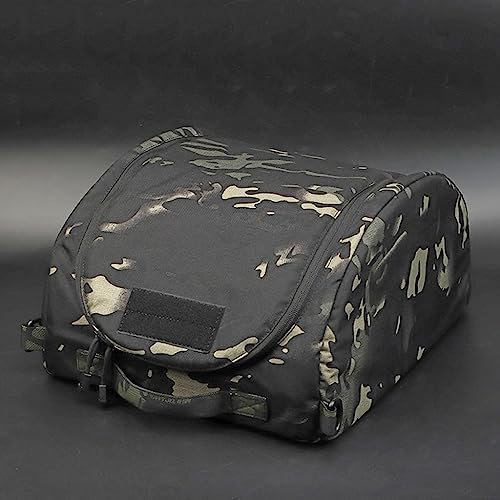 TS TAC-SKY Große Größe Helm Lagerung Hut Tasche Multicam 500D Mit Airsoft Schnell Mich Laden Verschiedene Größe Carrier Paket Helm Taktische Tasche (Color : BP-76R-BCP)