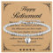Grevosea Edelstahl Armband Damen,Ruhestands Geschenk,Edelstahl Armband,Freundschafts Armband Damen Ermutigungs Geschenke für Kollegen, Freunde, Mütter, Freundinnen Ruhestands Geschenk