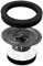 Amplificateur de haut-parleur en mousse – Baffles adhésives en mousse pour haut-parleur de voiture – 16,5 cm pour haut-parleur audio stéréo de voiture – Anneaux en mousse bloqueurs de basses