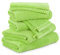 Möve Handtuchset New Classic 8-TLG Handtücher - 2X 20x15 cm + 2X 30x50 cm + 2X 50x100 cm + 2X 67x140 cm, 100% Baumwolle, wild Lime