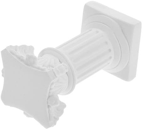 Garneck 6.5cm Mini Roman Column Statue Resin Decor for Party Decorations Wedding Table Mythology Decor