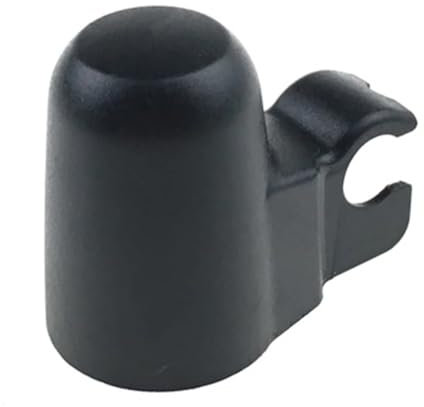 MKVAXR Capuchon de couvercle d'écrou de bras d'essuie-glace de lave-glace de pare-brise arrière, for BMW, for série 1 E81 E87 LCI 2003-2012, 61627199566 accessoires de voiture Couvercle d'essuie-glace