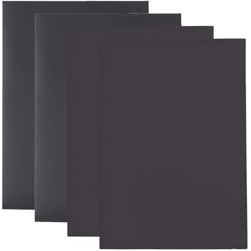 AGT Magnet Klebefolie: 2er-Set Selbstklebende A+B Magnetfolien, zuschneidbar, 21 x 30 cm (Magnetklebefolien selbstklebend, Klebemagnete, Magnetleiste)