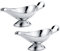 2 Pcs Gravy Boat Juice Bucket,Stainless Steel Gravy Boat,Durable and Elegant Sauce Cup for Steak, Black Pepper Sauce, and Condiments,Hotel Quality Gravy Ladle Boat with Spout Design for Easy Pouring,
