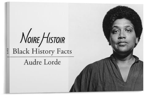 Poster mit amerikanischem Autor, Audre Lorde, Poster, Rollen, Leinwand, Gemälde, Bild, Wohnzimmer-Dekoration, Zuhause, 40 x 60 cm