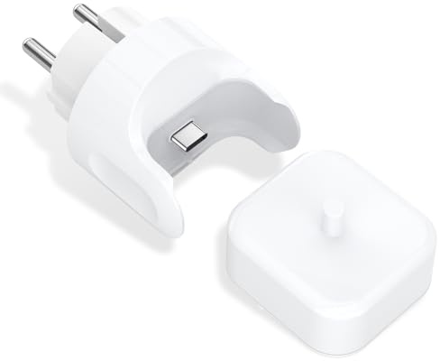 2-in-1 Ladestation Steckdose für Philips Sonicare Elektrisches Zahnbürste | Ladegerät Kabelloses Wandladegerät für 3100 4100 4500 5300 5500 6100 7100 USB C Charger Station