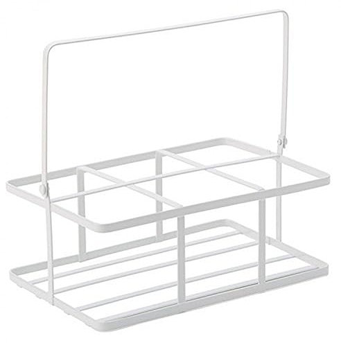 Utopia F91128 bouteilles, Caisse en métal, 17,1 x 11,4 cm, 16 cm x 11 cm, Blanc (lot de 6)