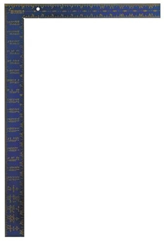 IRWIN Tools Framing Square, Hi-Contrast Aluminum, 16-Inch by 24-Inch (1794447), Blue
