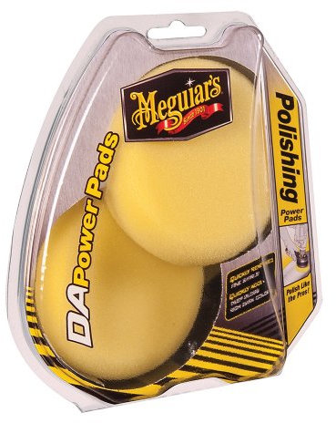Meguiars G3508INT DA Power Pads Polishing Polierpad, mittel (2-er Pack)