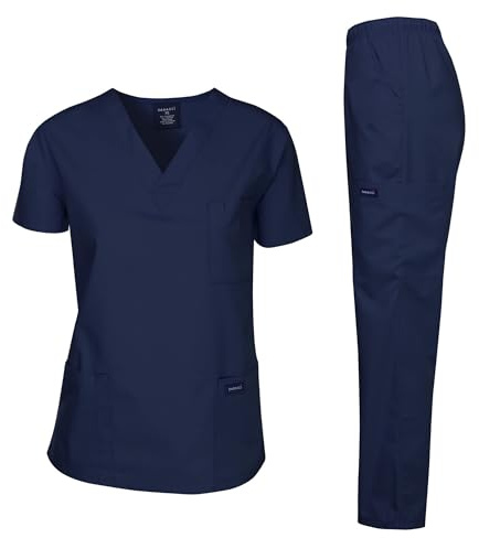 Dagacci Medical Uniform Men's Medical Scrub Kv_10005000 Medical Scrub Set (pack of 1)