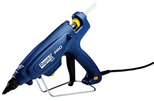 Rapid Pistola per colla a caldo EG340, pistola per colla industriale da 11-12 mm per installazione, uscita 1400 g/h, regolazione temperatura 120°-220°C, ugello intercambiabile, cavo da 2,5 m (5000639)