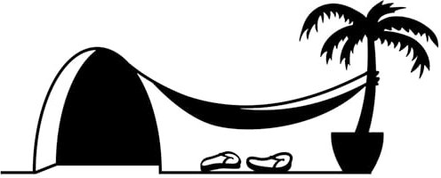 Wandaufkleber, Design mit Mauseloch und Palme, Vinyl (PVC), Aufkleber