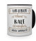 printplanet® Tasse mit Namen Ralf - Motiv Sinnlos - Namenstasse, Kaffeebecher, Mug, Becher, Kaffeetasse - Farbe Schwarz