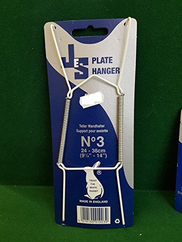 jes Plate Hanger Wire No:3 24 to 36cm/9.5 to 14 by Green County Hardware