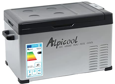 Compass 07094 Cooler Box with Compressor 30L 230/24/12V -20 °C Grey