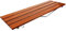 PrimeMatik - Duschklappsitz. Faltender Duschsitz. Duschstuhl aus tropisches Holz und Aluminium 900x338mm