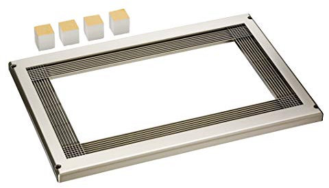 Marco microondas 600x400 mm (Niquel mate baño)