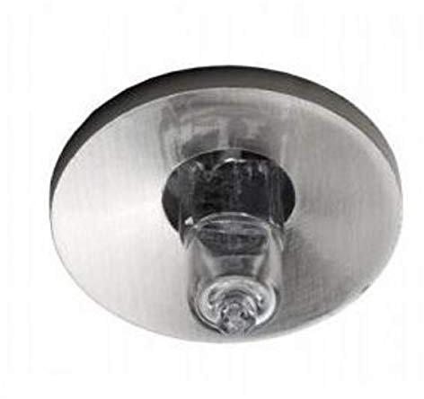 LICHT DISCOUNT Halogen Sternenhimmel Einbauspot Alu gebürstet Sternen Spot 30 mm inkl. 10 W G4 Halogen Leuchtmittel