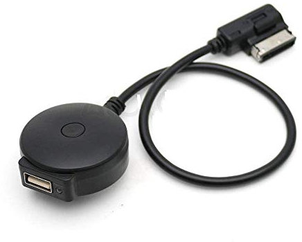 Car Bluetooth AUX Receiver Cable Adapter for VW Audi A4 A5 A6 Q5 Q7 After 2009 Audio Media Input AMI MDI Interface