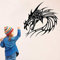 NSRJDSYT China Style Chinese Dragon Wandaufkleber Wohnkultur Wohnzimmer Dekoration Vinyl Art Design Abnehmbare Wandtattoos 93x88cm