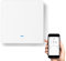 Alexa Smart Lichtschalter, INHDBOX Wi-Fi Smart -Wandschalter mit Stimmenkontrolle und Timer Funktion, APP Fernbedienung, kompatibel mit Alexa Echo, Google Home, kein Hub erforderlich (1 Gang)