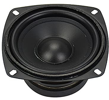 JINGERL 1Pc 4 Inch Audio Subwoofer Speaker 30 W 8 Ohm Woofer Midrange Bass Computer Speakers for Home Theater Sound System