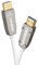 celexon câble actif HDMI 48Gpbs 8K à Fibre Optique UHD - 20 m - blanc - transmission optique du signal HDMI - eARC - VRR - ALLM
