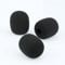 LEFXMOPHY Foam Replacement for HyperX Cloud II/Alpha/Alpha S/Mix/Core Gaming Headphone/Cloud Chat Headset Microphone Pop Filter Cover, 3 Pack Windscreen