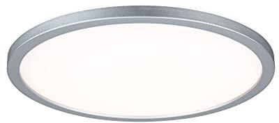 Paulmann 70991 LED Panel Atria Shine 293mm rund incl. 1x16 W Warmweiß Chrom matt Lichtpanel Kunststoff Deckenpanel 3000 K