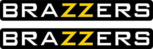 Brazzers Auto Aufkleber 2 Stück Porn JDM Laptop Sticker Lustige Geschenk Idee