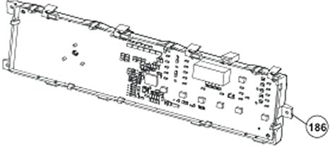 Scheda elettronica, modulo di potenza Lavatrice 2826960150 BEKO